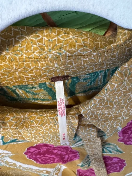 Free People Smell the Roses Dress Floral size medium - Picture 6 of 14